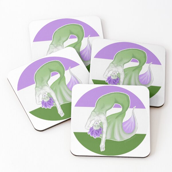 Item preview, Genderqueer Merfolk designed and sold by stonerowboat.