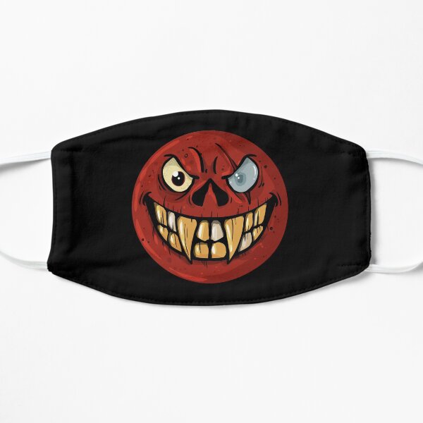 Skull, skull, bonehead Flat Mask