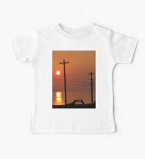 Sky on Fire Baby Tee