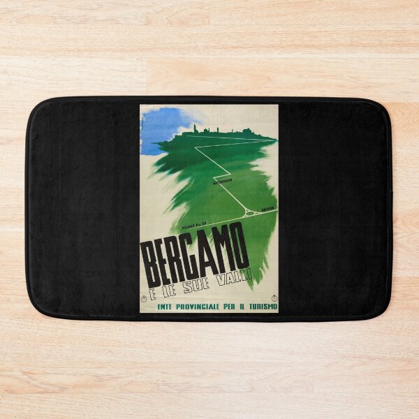 Item preview, retro Bergamo designed and sold by CorasPosters.