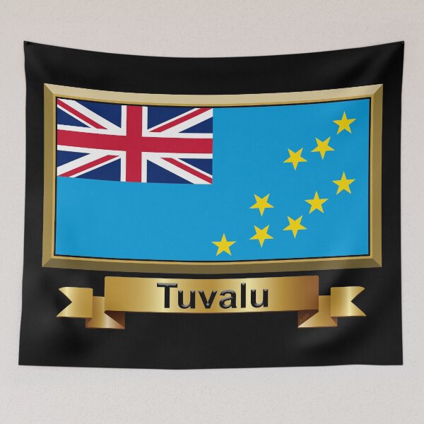 Item preview, Tuvalu Flag Gifts, Masks, Stickers & Products (N) designed and sold by mpodger.
