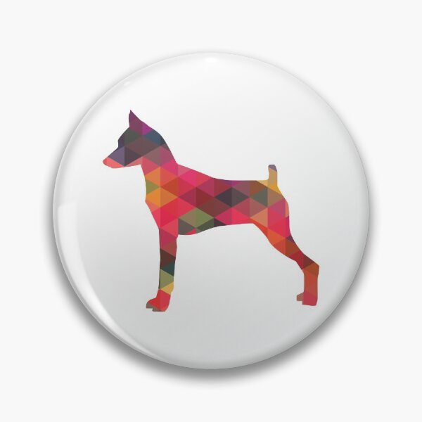 Min Pin Colorful Geometric Pattern Silhouette Multi Pin