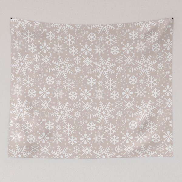 Item preview, Christmas Snowflakes Soft Neutral designed and sold by famenxt.