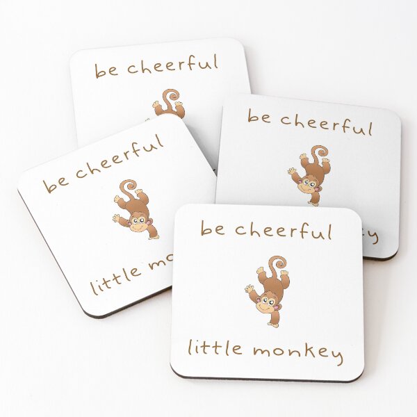 Item preview, Fairy godmother blessings: Be cheerful little monkey designed and sold by wineandwords.