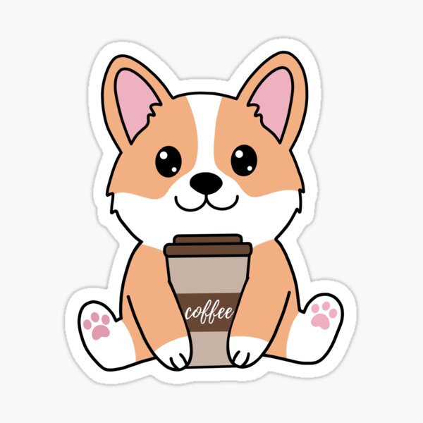 50 Pieces Per Pack Waterproof Kawaii Corgi Stickers – Kawaii Merchandise