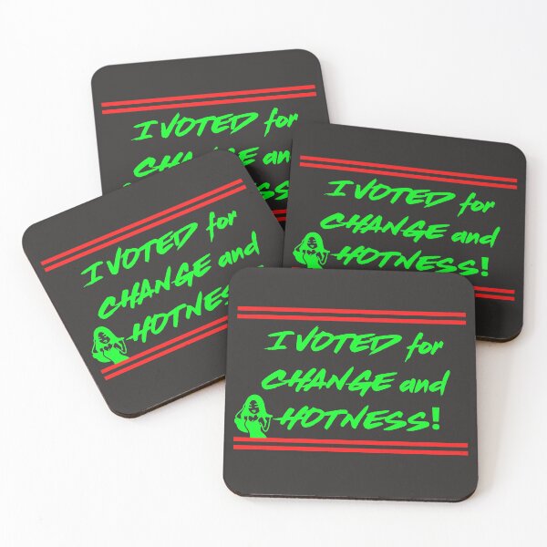 Item preview, I voted for change and Hotness designed and sold by UnboundFull.