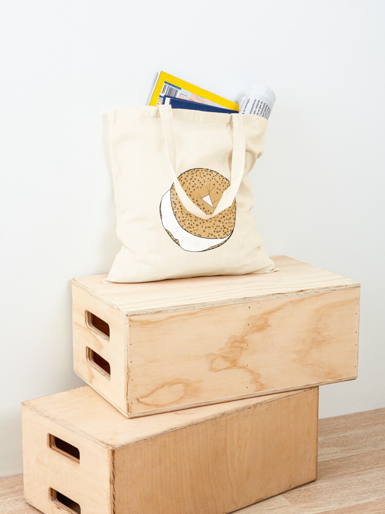 Thumbnail 4 of 5, Tote Bag, Everything Bagel designed and sold by leccesedesigns.