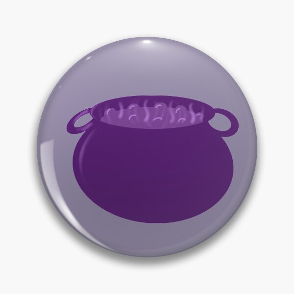 Item preview, Purple Witch's Cauldron designed and sold by Facebook.com/ ArtByAmyMinori.