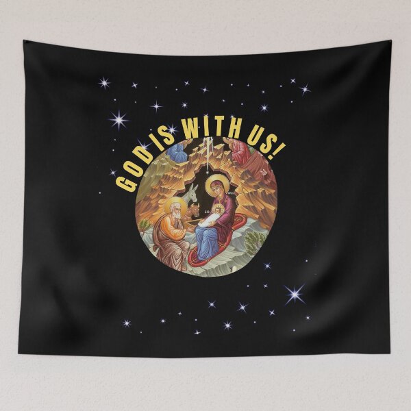 Item preview, Christmas Nativity God Is With Us! designed and sold by DiverseMerch.