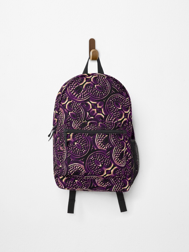 Thumbnail 1 of 3, Backpack, Luxury Pattern  designed and sold by DFLCreative.