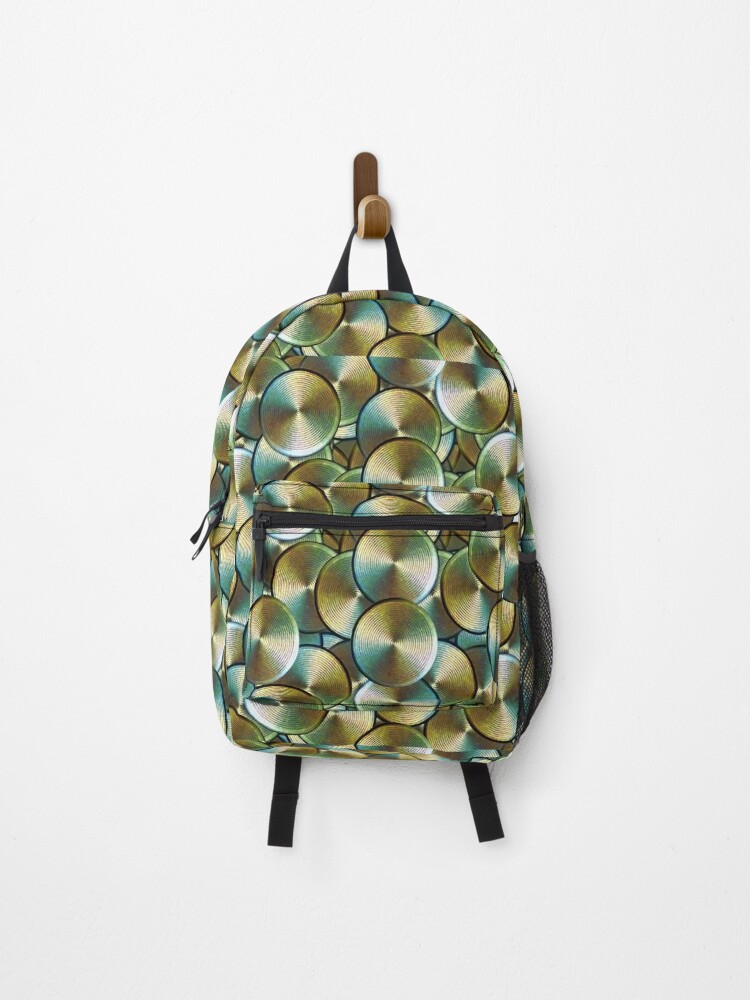 Thumbnail 1 of 3, Backpack, High-Tech Buttons Pattern designed and sold by DFLCreative.