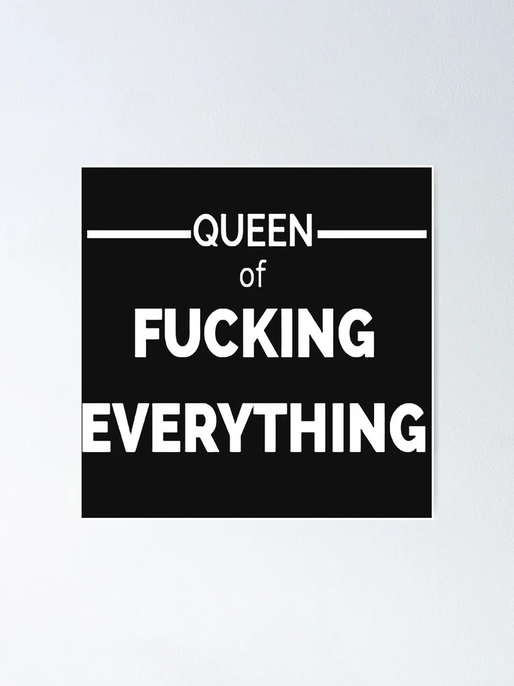 Thumbnail 1 of 3, Poster, queen in white designed and sold by camilaameri.