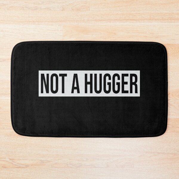 Item preview, Not a Hugger Introvert Text Bold designed and sold by jacks-tees.