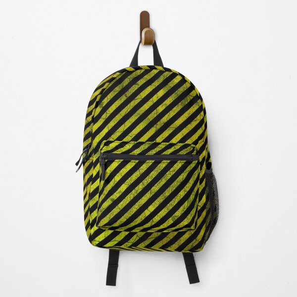 Item preview, Dirty Yellow & Black Hazard Stripes - grunge and distressed designed and sold by harrizon.