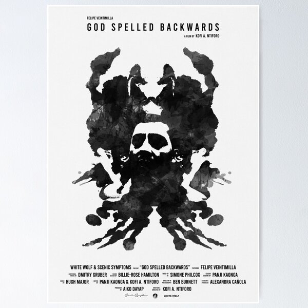 God Spelled Backwards Poster Poster