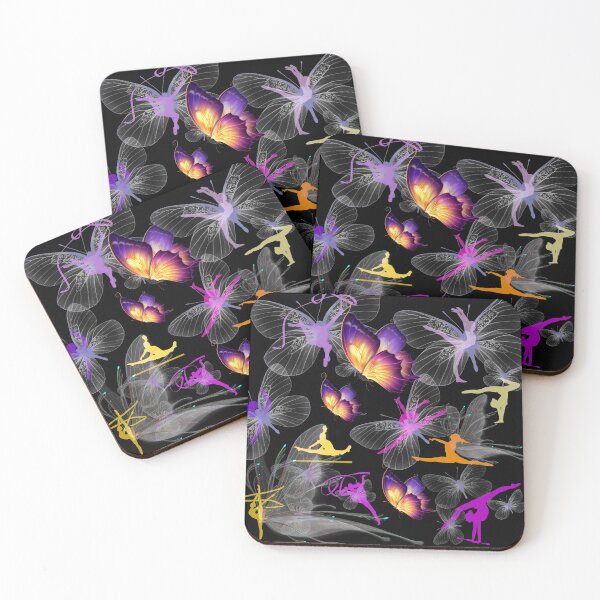 Item preview, Gymnasts and Butterflies designed and sold by Gymnastics Store.