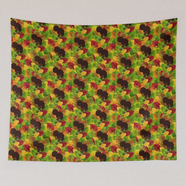 Item preview, african women in colors decor elements vibrant drawings africa designed and sold by IriSev.