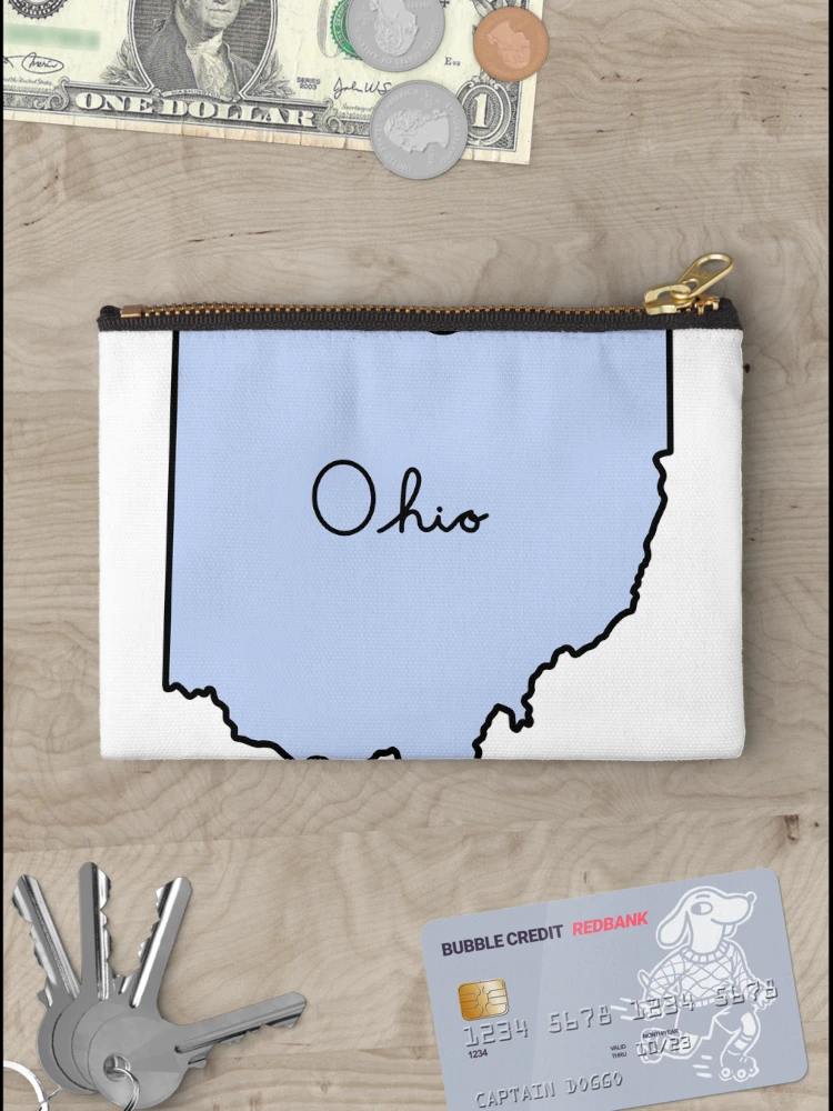 Thumbnail 3 of 4, Zipper Pouch, Ohio  designed and sold by RMSdesigns.