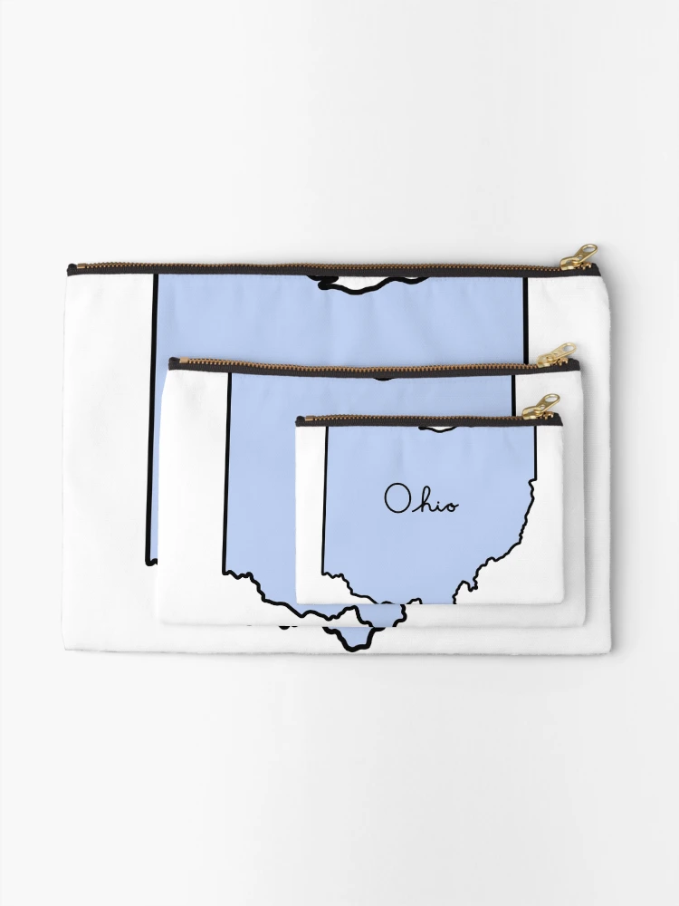 Thumbnail 2 of 4, Zipper Pouch, Ohio  designed and sold by RMSdesigns.