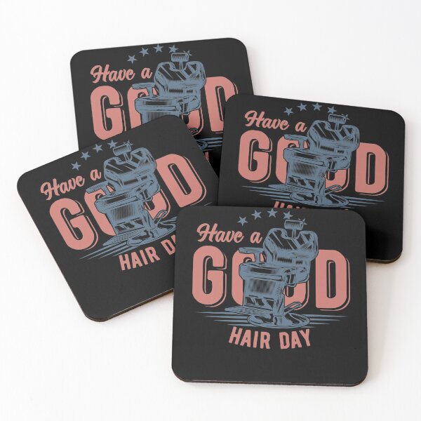 Item preview, Barber Chair - Have A Good Hair Day designed and sold by Two Left Hands Design.