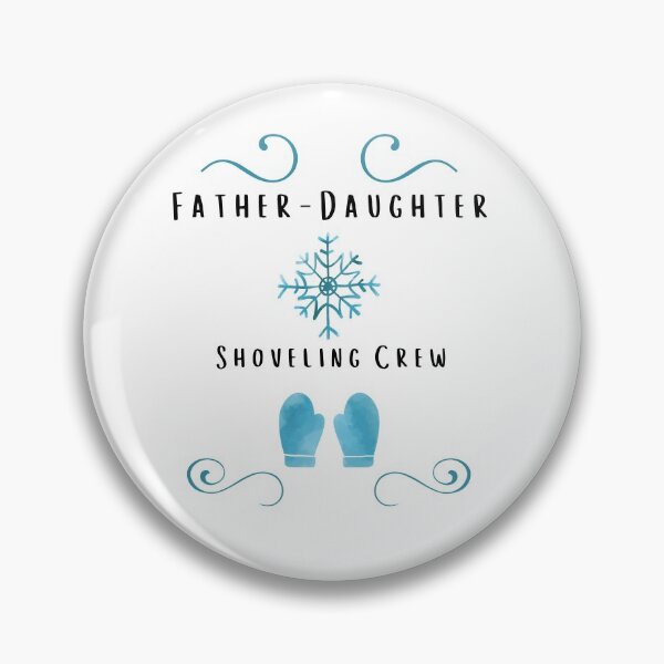 Item preview, Father-Daughter Shoveling Crew designed and sold by blossomgirl33.