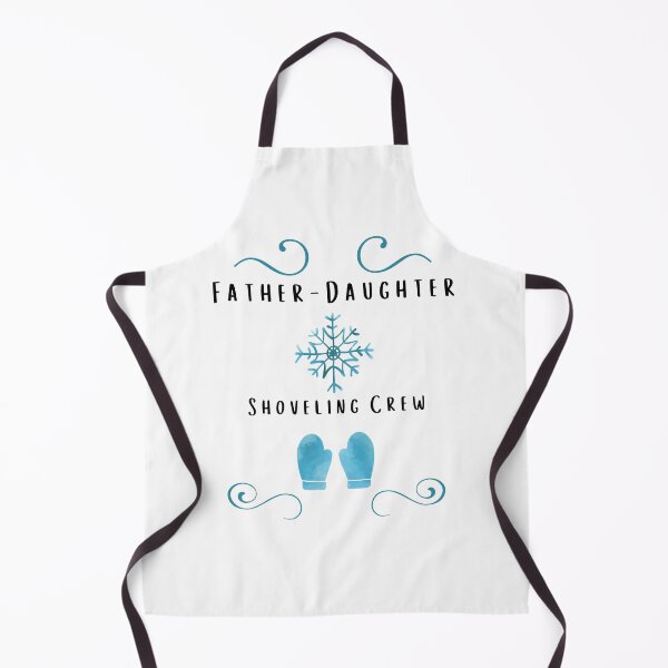 Item preview, Father-Daughter Shoveling Crew designed and sold by blossomgirl33.