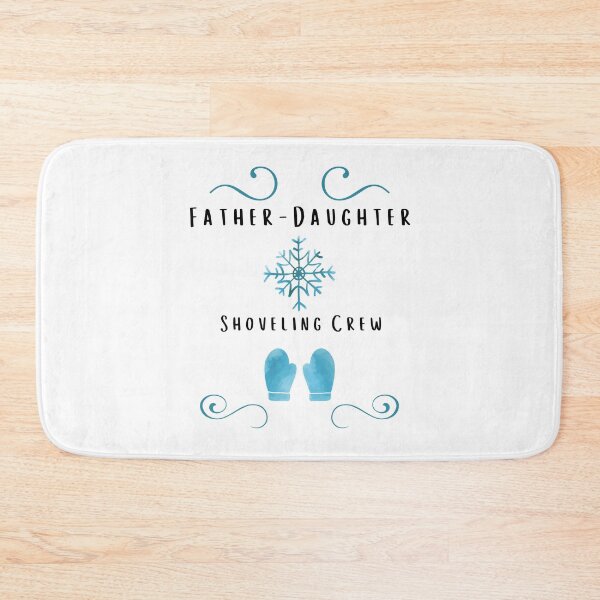 Item preview, Father-Daughter Shoveling Crew designed and sold by blossomgirl33.