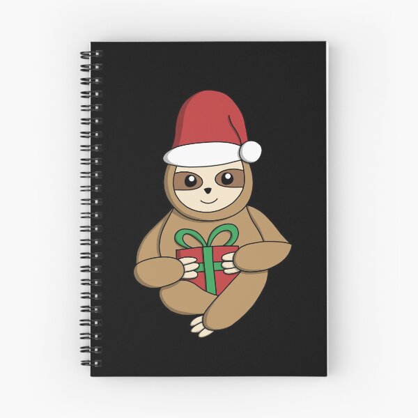 Item preview, Merry Slothmas with Gift designed and sold by palaco210.