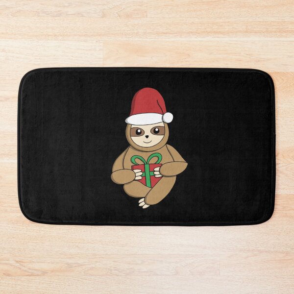 Item preview, Merry Slothmas with Gift designed and sold by palaco210.