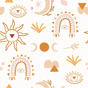 Artwork thumbnail, Summer Boho Pattern by PatternSquare