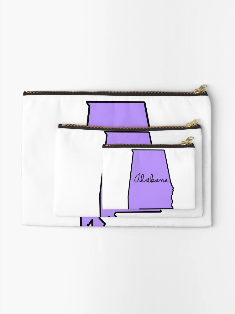 Thumbnail 2 of 4, Zipper Pouch, Alabama designed and sold by RMSdesigns.