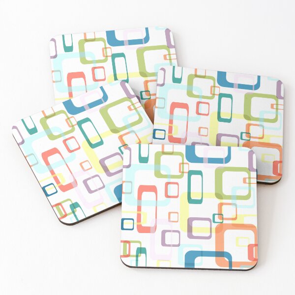Item preview,  Retro Abstract Squares designed and sold by Jean Plout.