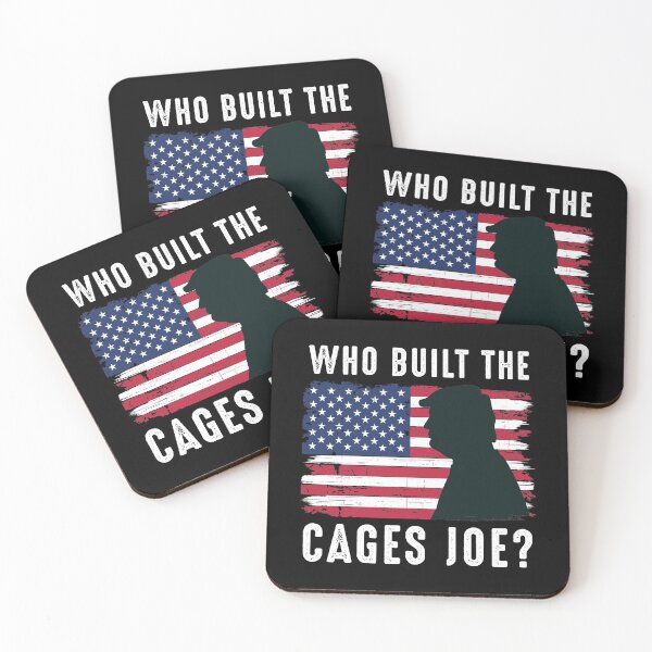 Item preview, Who Built The Cages Joe? Trump 2020 Debate designed and sold by RandomStuffShop.