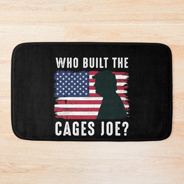 Item preview, Who Built The Cages Joe? Trump 2020 Debate designed and sold by RandomStuffShop.