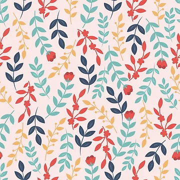 Artwork thumbnail, Botanical Pattern by PatternSquare