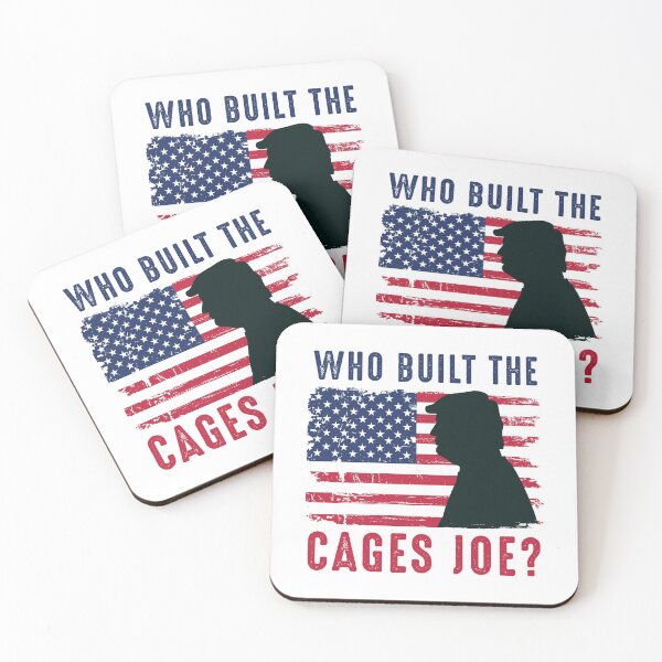 Item preview, Who Built The Cages Joe? Trump 2020 Debate designed and sold by RandomStuffShop.