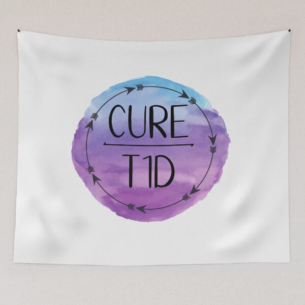 Item preview, Diabetes Awareness Cure designed and sold by ClearCreekCo.