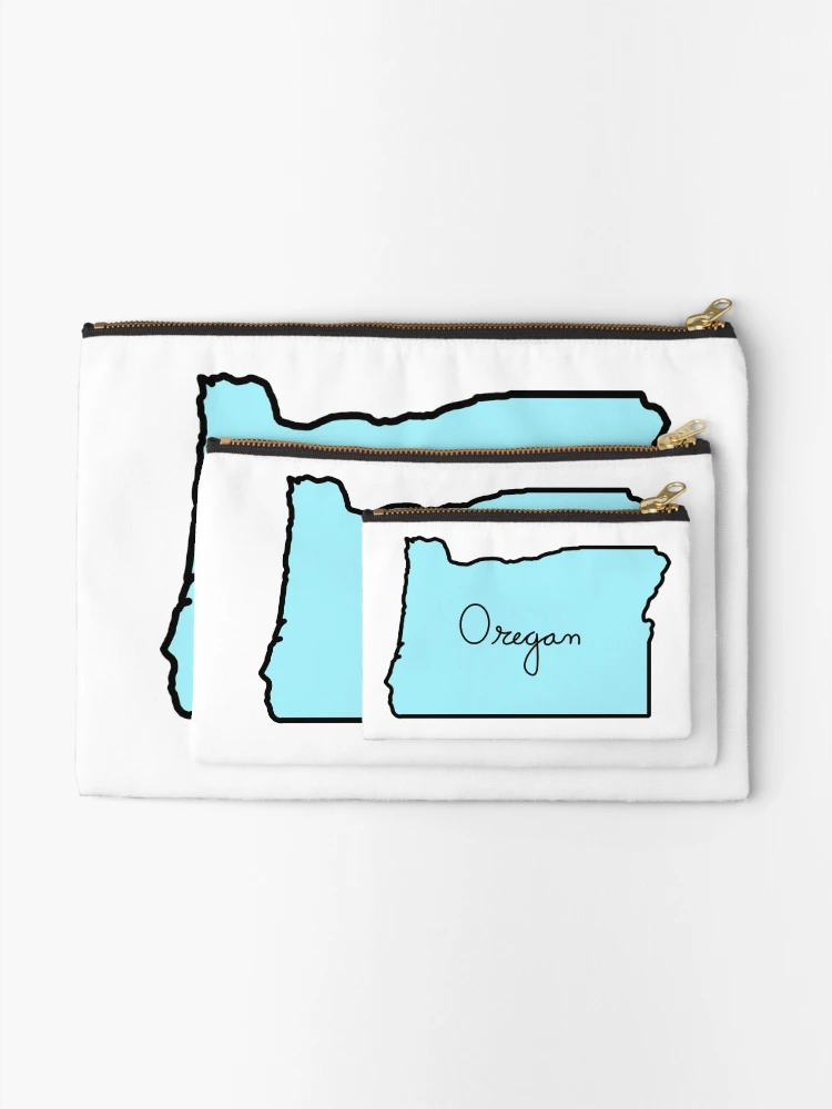 Thumbnail 2 of 4, Zipper Pouch, Oregon  designed and sold by RMSdesigns.