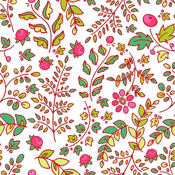 Artwork thumbnail, Pink Flower Pattern by PatternSquare