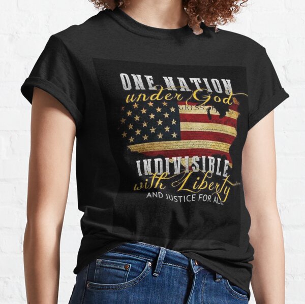God one nation shirt Clearance