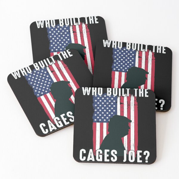 Item preview, Who Built The Cages Joe? Trump 2020 Debate designed and sold by RandomStuffShop.