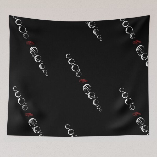 Item preview, electric car in space designed and sold by designMarks.