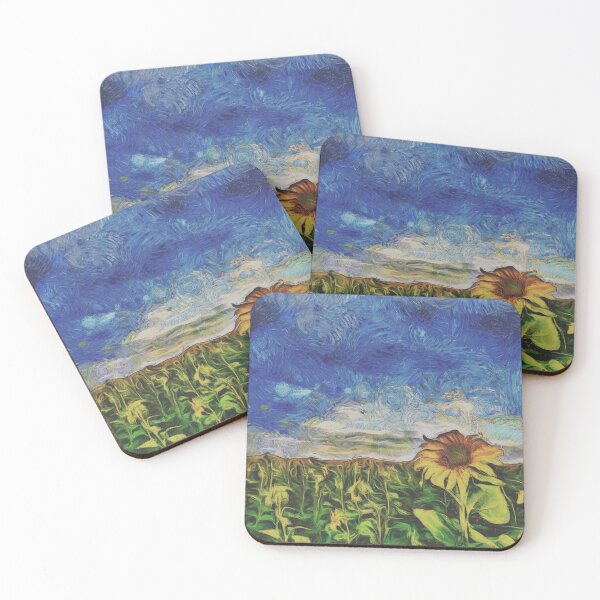 Item preview, sunflower art Van Gogh  designed and sold by Naomiblaine.