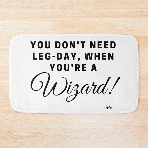 Item preview, Leg-Day Wizard designed and sold by Clean-Man.