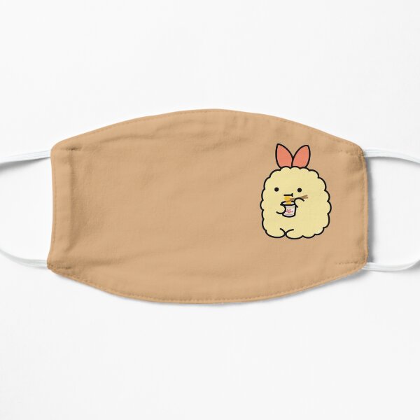 Ebi Fry Eats Cup Noodle Ramen Flat Mask
