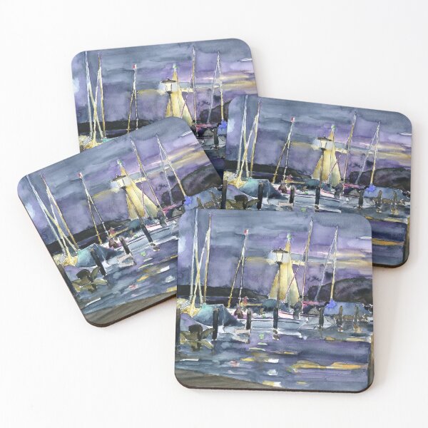 Item preview, Evening in the marina designed and sold by Barbara Pommerenke.