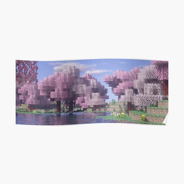 Decoracion Flor De Minecraft Redbubble - fabrica de minecraft en roblox ciudad de minecraft juegos