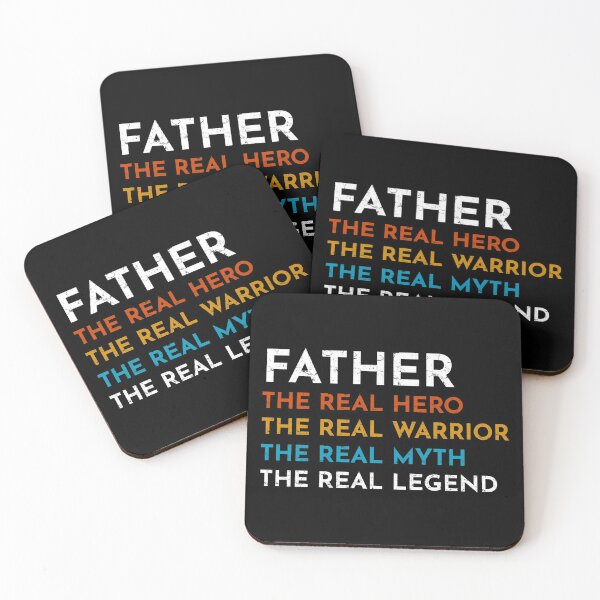 Item preview, Father The Real Hero The Real Warrior The Real Myth designed and sold by mdnrsakib.