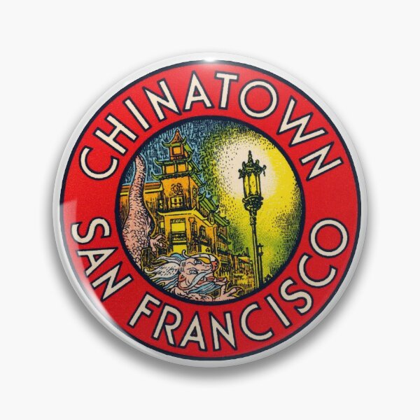 Item preview, Vintage Chinatown San Francisco designed and sold by historicimage.