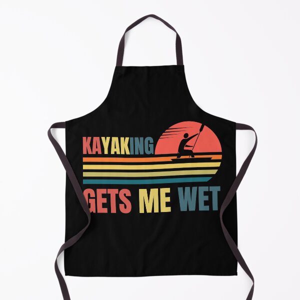 Item preview, Kayaking Gets Me Wet Retro Colors designed and sold by NickDsigns.